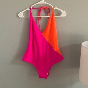 Victoria Secret Color Block One Piece